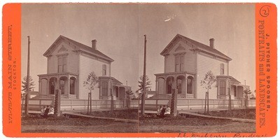 Stockton: "E. E. Washburn Residence."