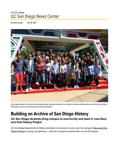 Building an Archive of San Diego History