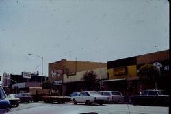 West side of North Main Street Sebastopol, California, 1970s