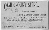 Cash Grocery Store