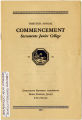 Spring Commencement for Sacramento Junior College: 1950