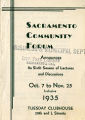 The Sacramento Community Forum