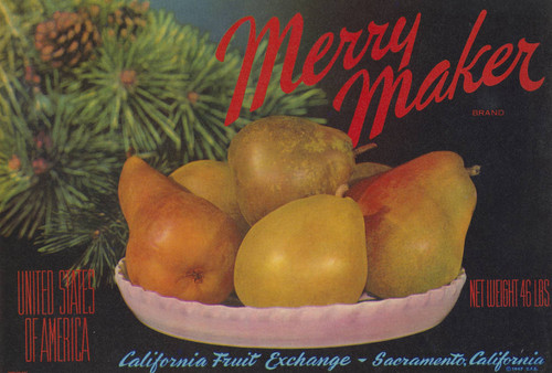 Merry Maker Brand Pears