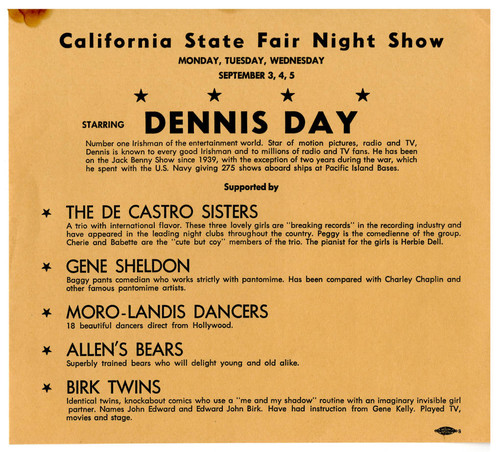 California State Fair Poster