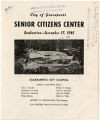 City of Sacramento Senior Citizens Center