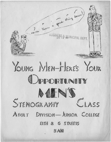 Stenography Class