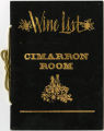 Wine List Cimarron Room