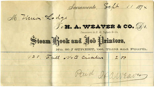 Steam Book and Job Printers