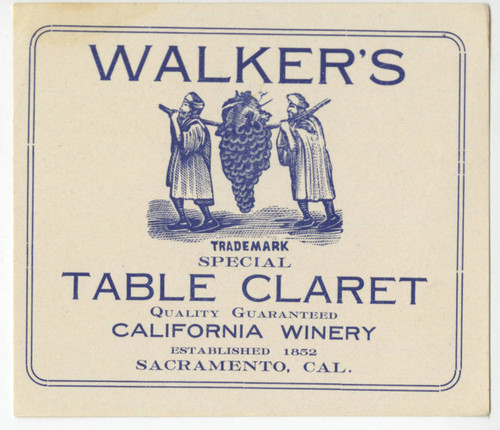 Walker's Table Claret