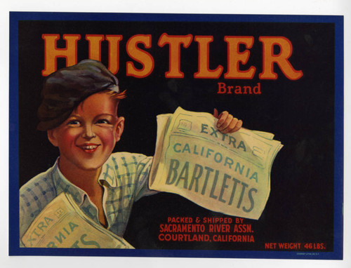 Hustler Brand California Bartletts