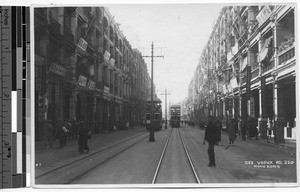Des Voeux Road, Hong Kong, China, ca.1920