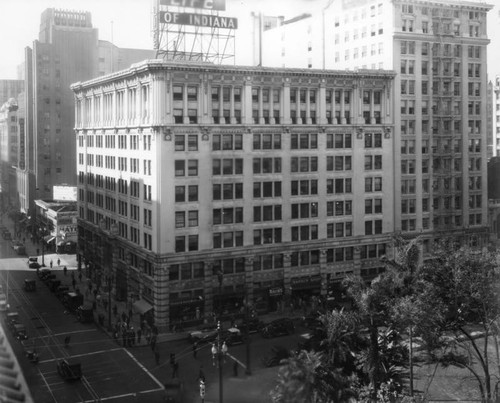 View of the Consolidated building in 1934