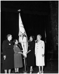 Gold Star Mother's convention, Long Beach, 1952