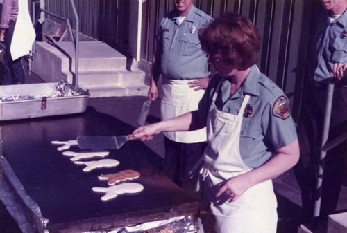 Easter Breakfast at Silverado Fire Station, 1984