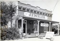 Jeweler, 25171 Highway 116, Duncans Mills, California, 1979 or 1980