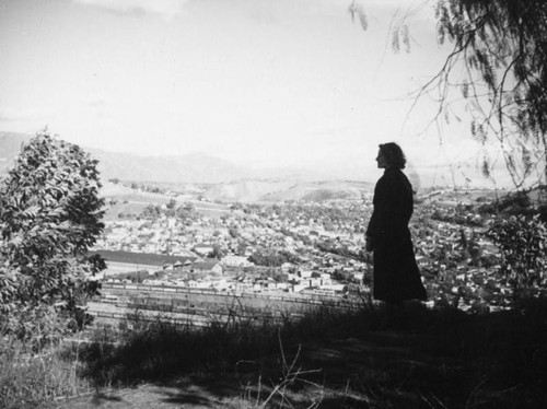 View from Elysian Park with Ethel Schultheis