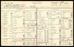WPA household census for 3655 McLAUGHLIN AVE, Los Angeles County