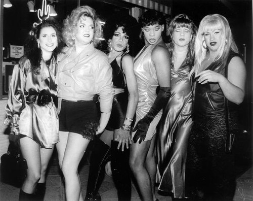 Group of female impersonators
