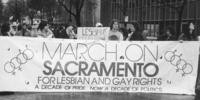 California march on Sacramento