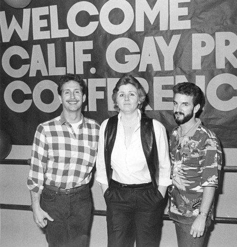 Gay Pride conference participants