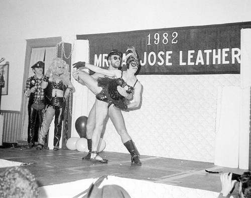 Mr. San Jose Leather dance performance