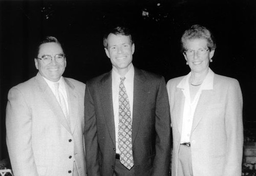 Ron Gonzales, Ken Yeager and Susan Hammer