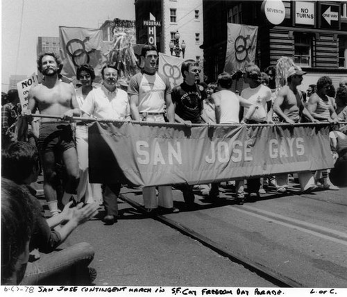 San Jose contingent march