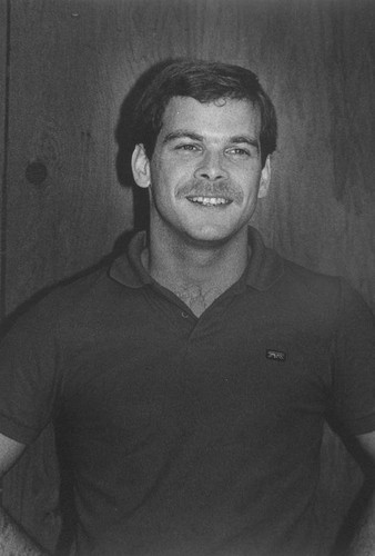 Man in polo shirt