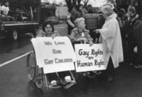 Two women in wheelchairs