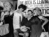 Man and three female impersonators