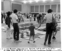 Viewing AIDS memorial quilts