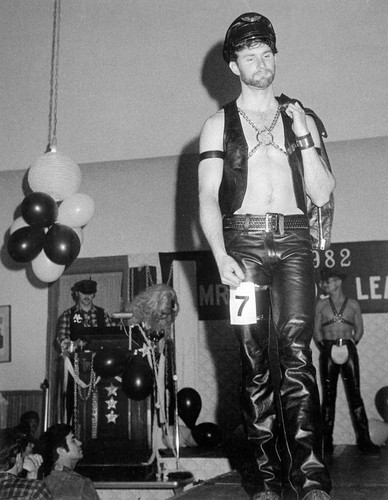 Mr. San Jose Leather contestant number 7