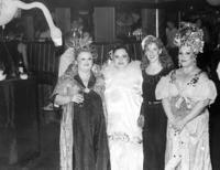 Four female impersonators