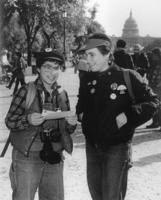 Two lesbian marchers