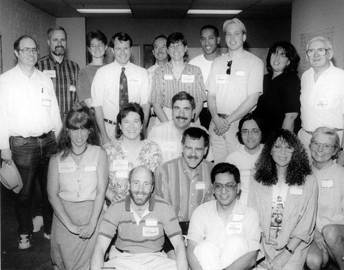 Ken Yeager with campaign workers