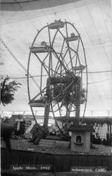 Gravenstein Apple Show display of a Ferris wheel, 1912