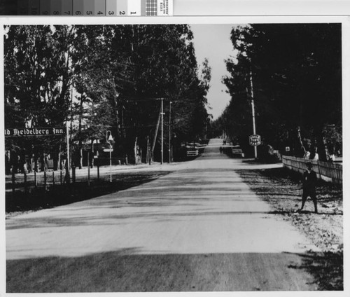 El Camino Real at San Mateo Ave, looking south. Before 1914