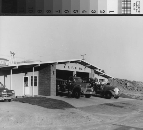 San Bruno Fire Department, Station No. 2, 1950s