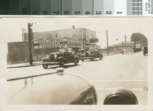 Admission Day Parade, San Mateo Avenue, 1931