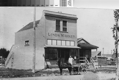 Lind's Market, early 1900s