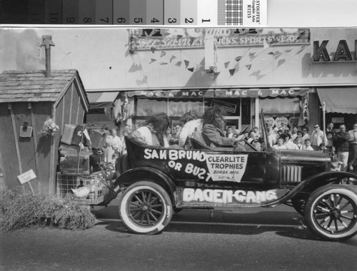 "San Bruno or Bust", Parade, ca. 1960s