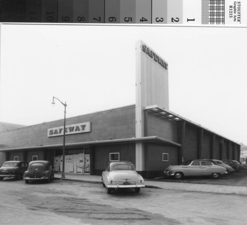 Safeway Supermarket, El Camino Real, 1940s