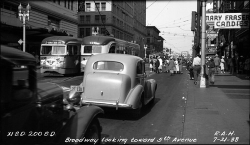 Broadway looking toward 5th Avenue