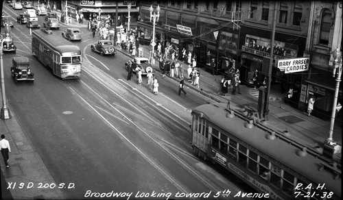 Broadway looking toward 5th Avenue