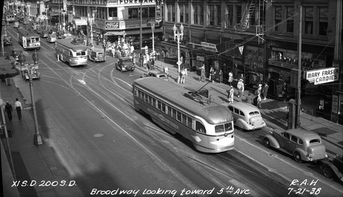 Broadway looking toward 5th Avenue