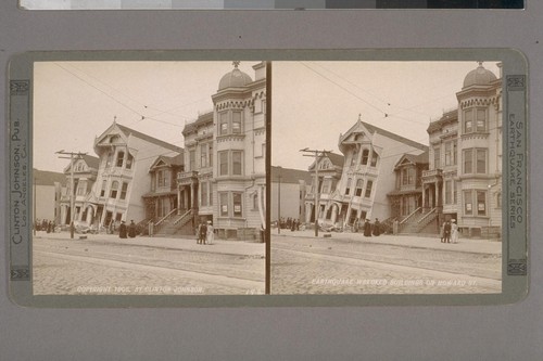 Earthquake Wrecked Buildings on Howard Street