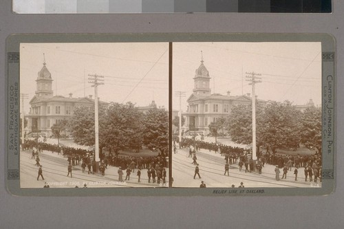 Relief line at Oakland