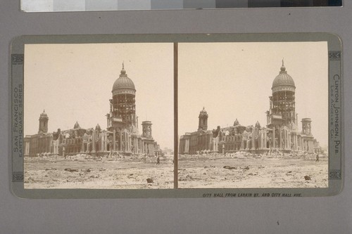 City Hall from Larkin St. and City Hall Ave