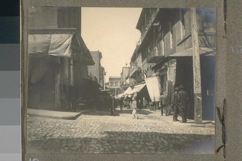 [Street scene, Chinatown.]