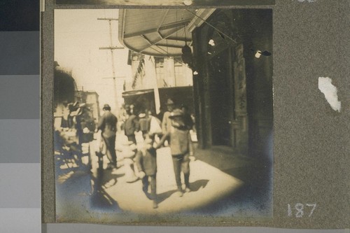 [Street scene, Chinatown.]